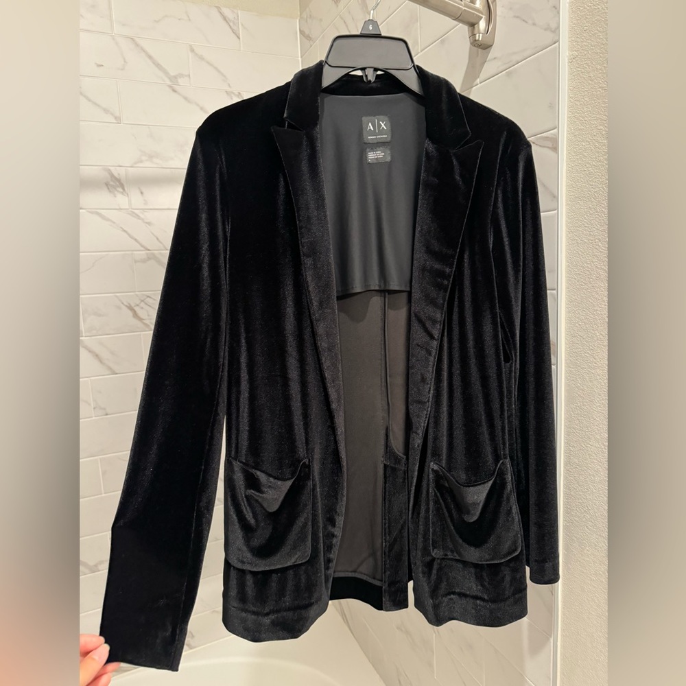 Velvety blazer